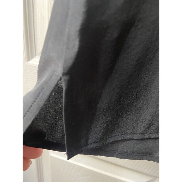 Bob Mackie Silk Shell Tank Top Womens Xtra Small Black Capsule Layering Basic - Picture 4 of 5